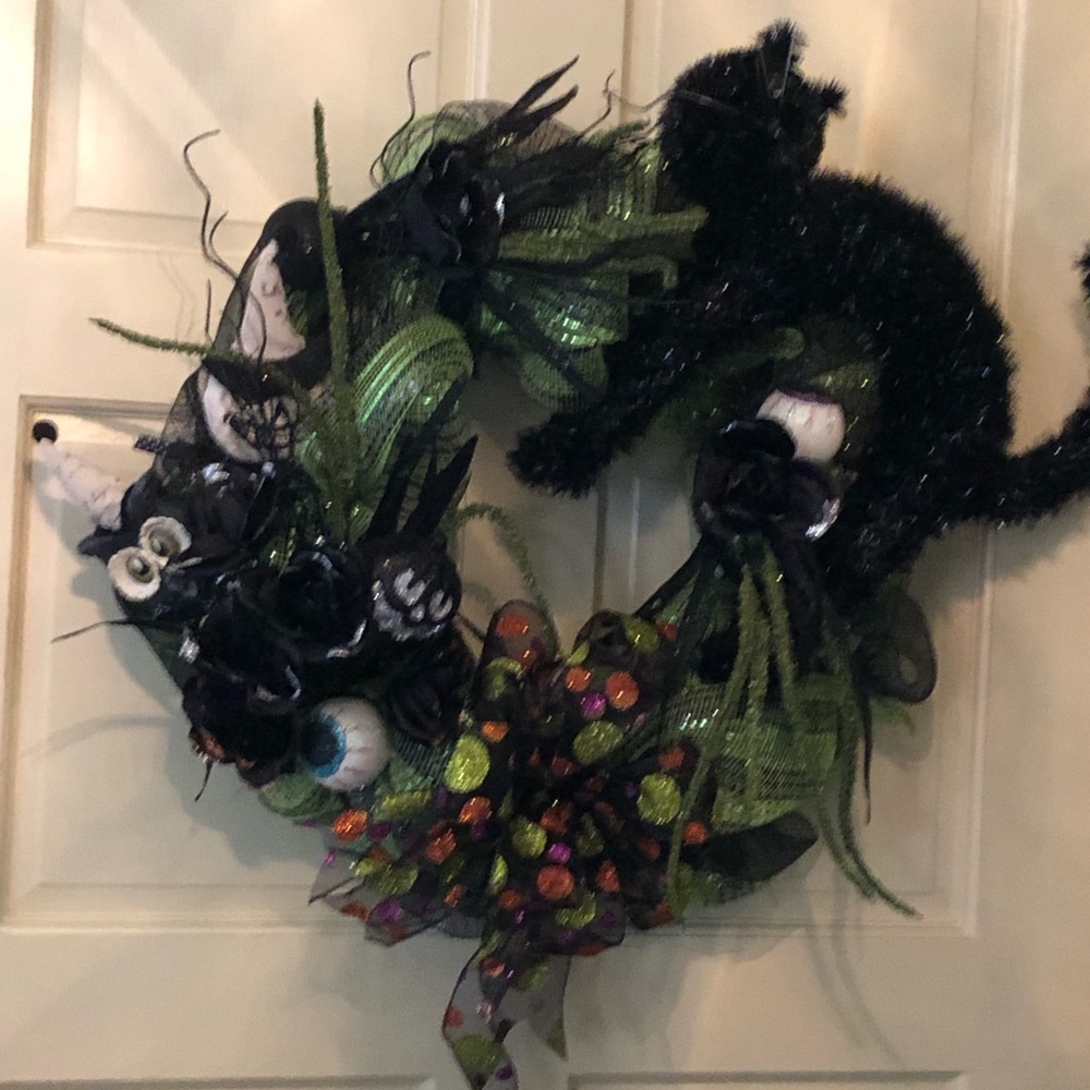 Halloween wreath